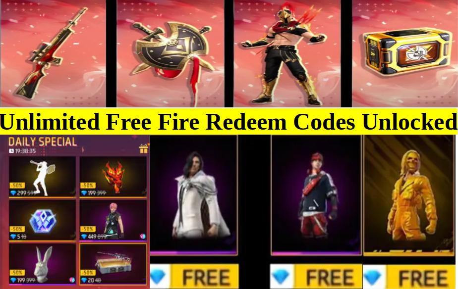 Get Unlimited Free Fire Max Redeem Code 2025 – Get Unlocked Free Rewards, Diamonds and Exclusive Skins