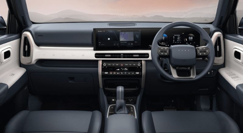 Hyundai Venue 2026 interior