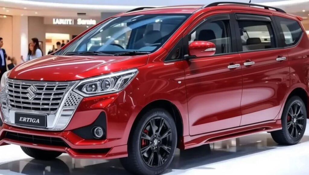 Maruti Ertiga 2025 new launch with impressive mileage and muscular look