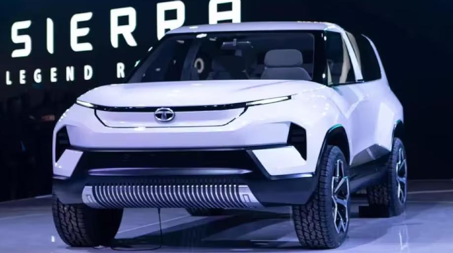 New Tata Sierra Front Look design.