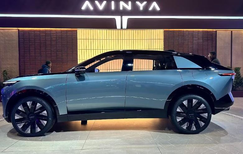 Tata Avinya Side profile look.